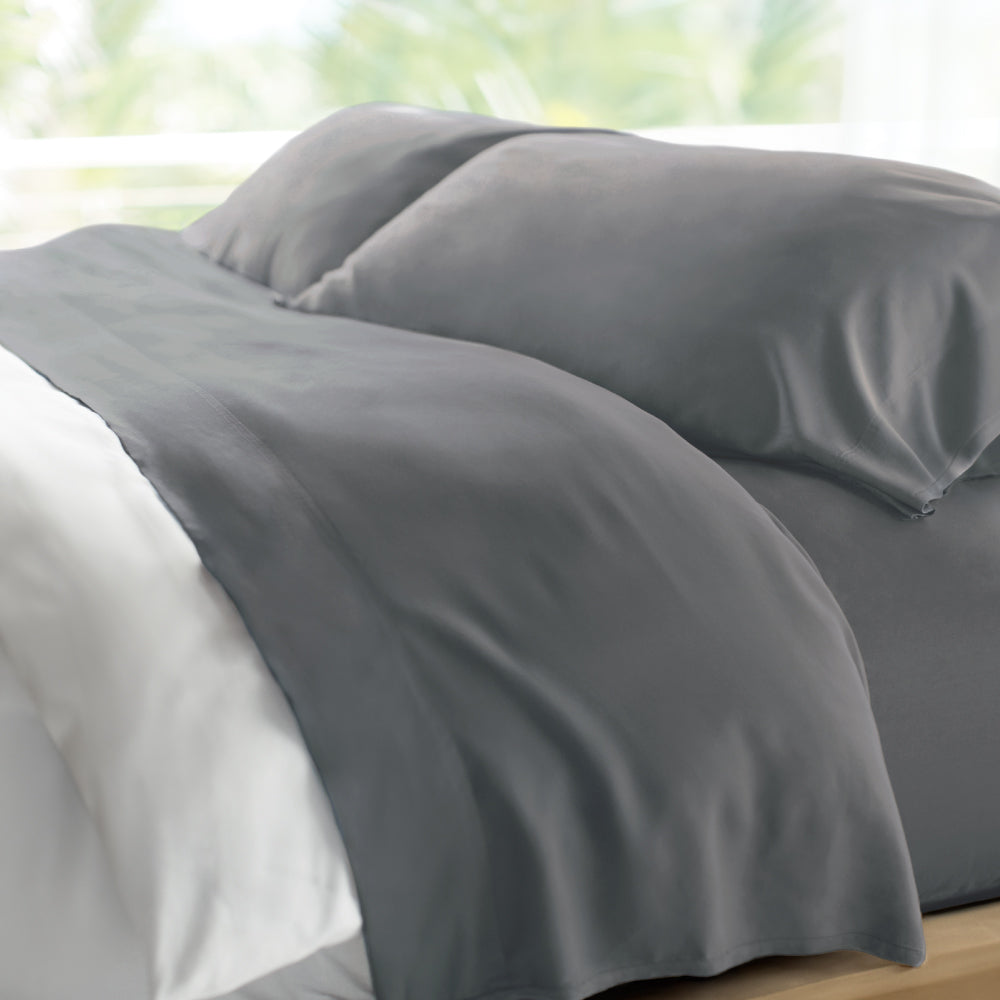 Retreat Bamboo Sheets — Laguna Blue / King