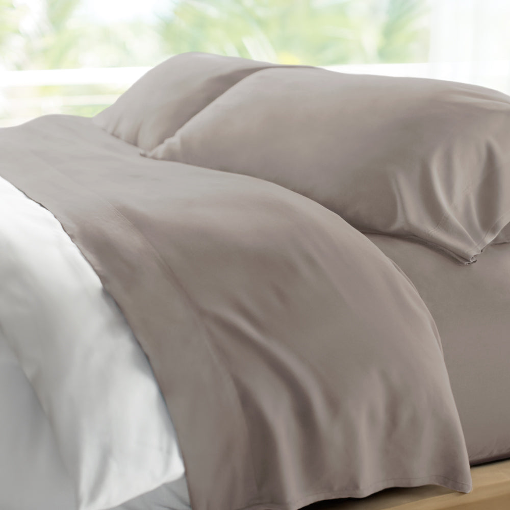 Retreat Bamboo Sheets — Coastal Gray / Cal-King