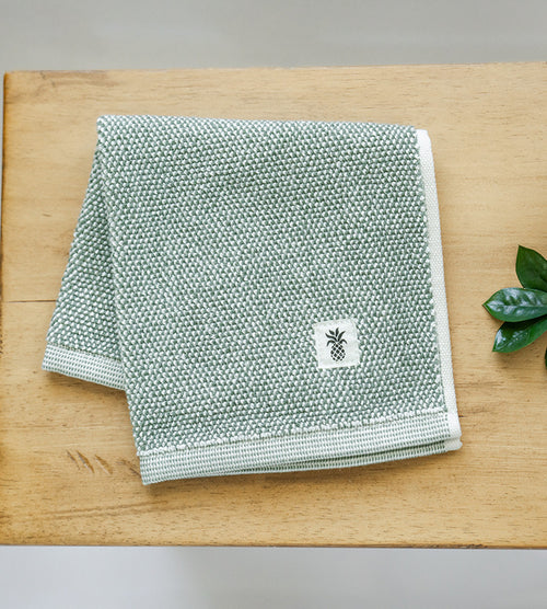 folded view of washcloth