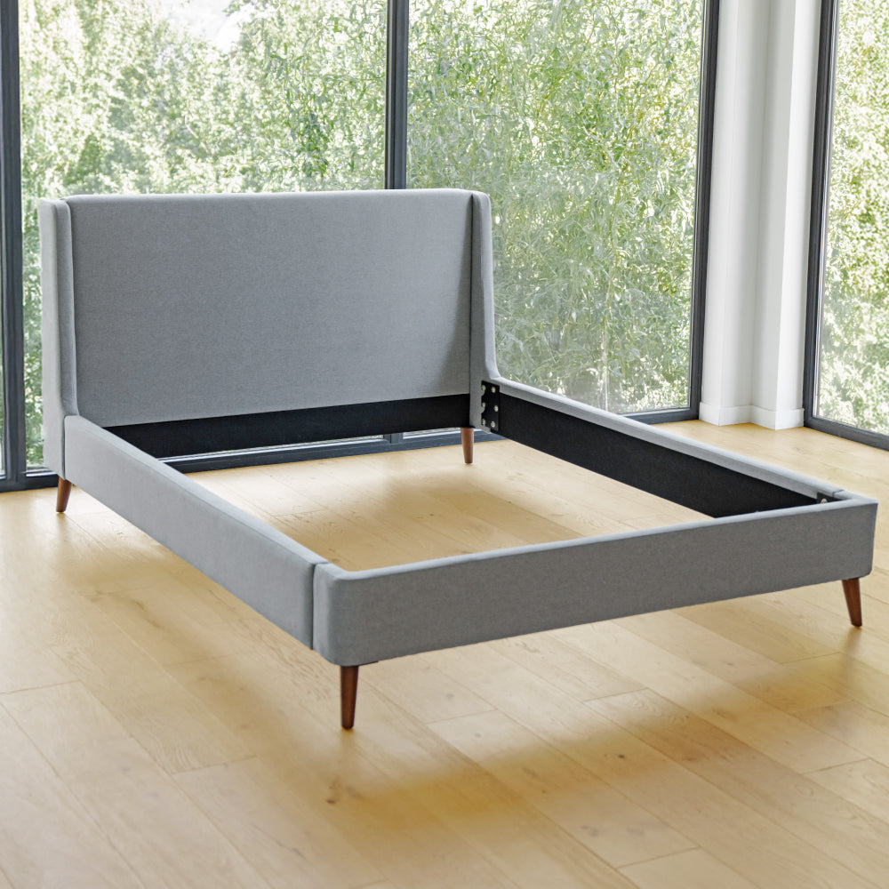 Cariloha Bamboo Bed Frame — Charcoal / Queen
