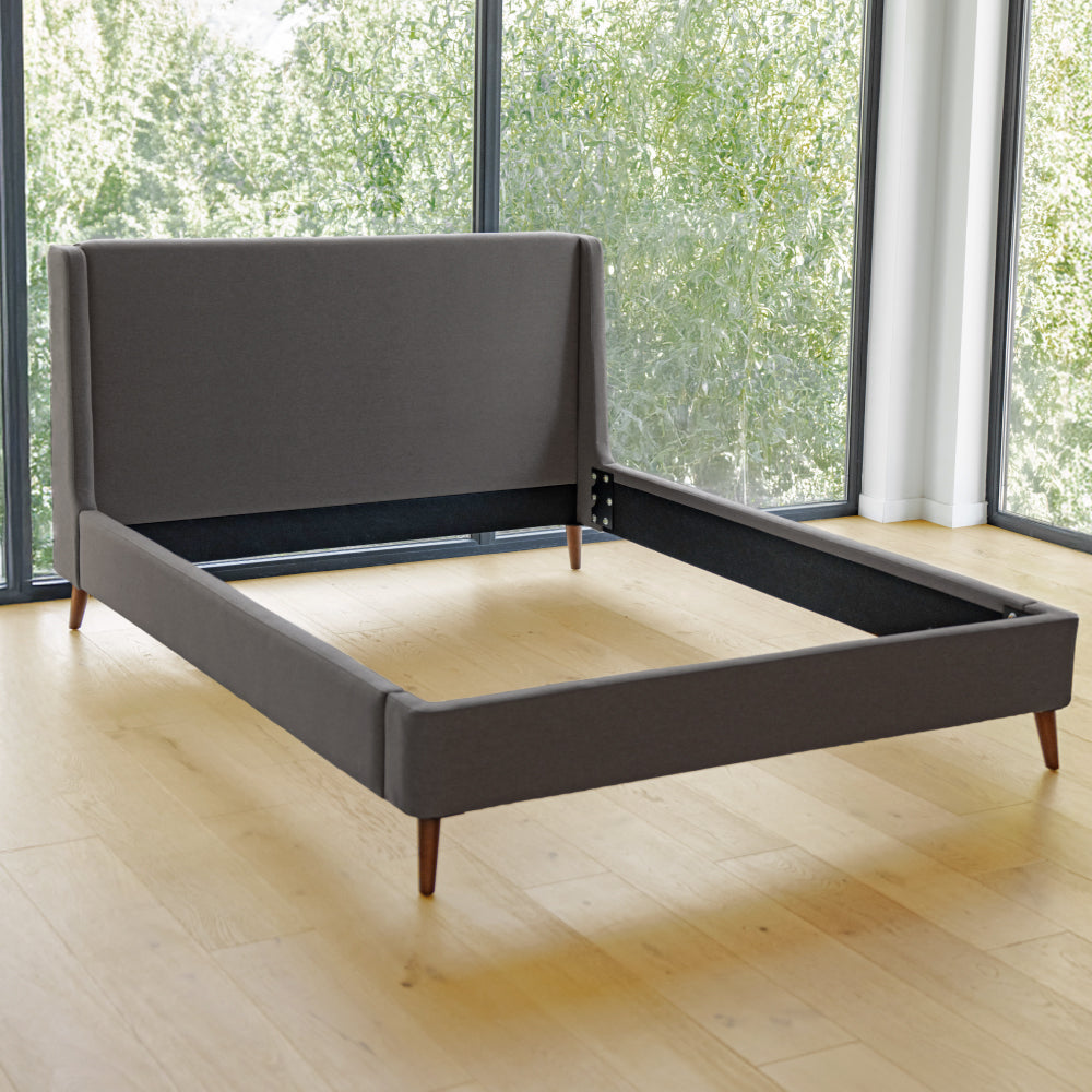 Cariloha Bamboo Bed Frame — Carbon / King