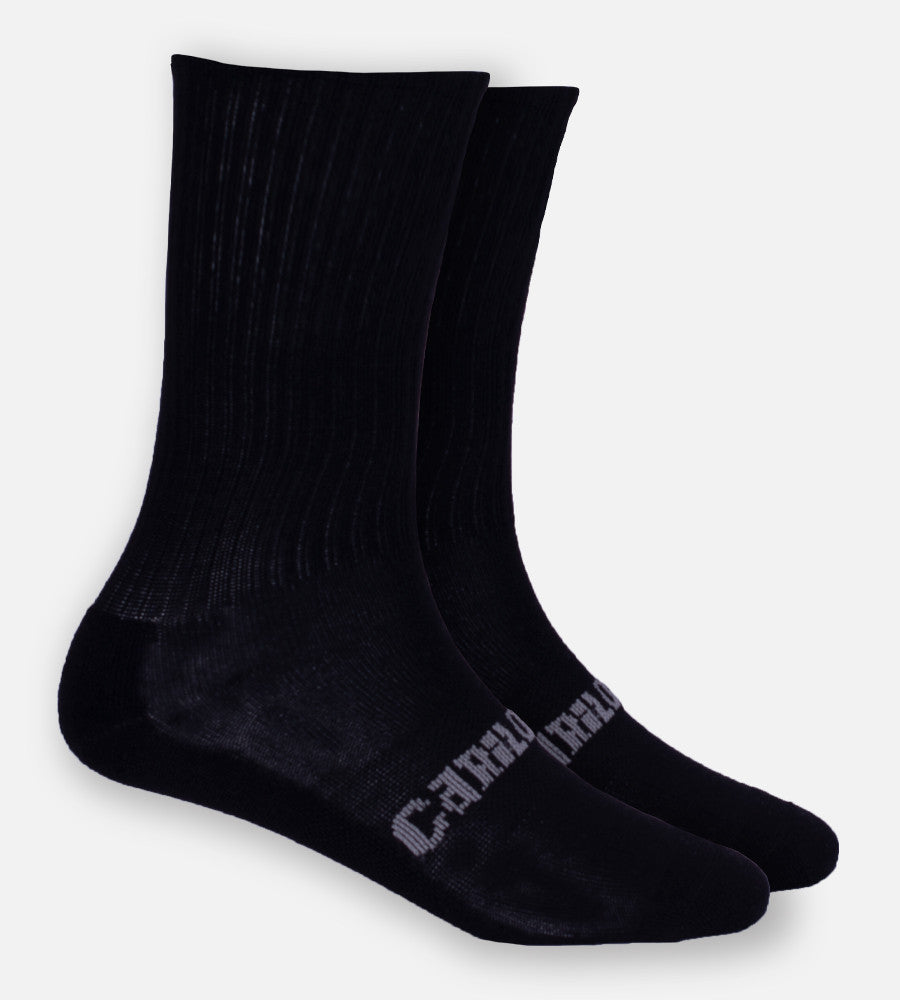 Black crew socks