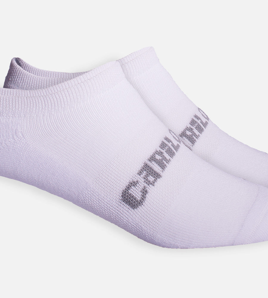close-up on White crew socks~White