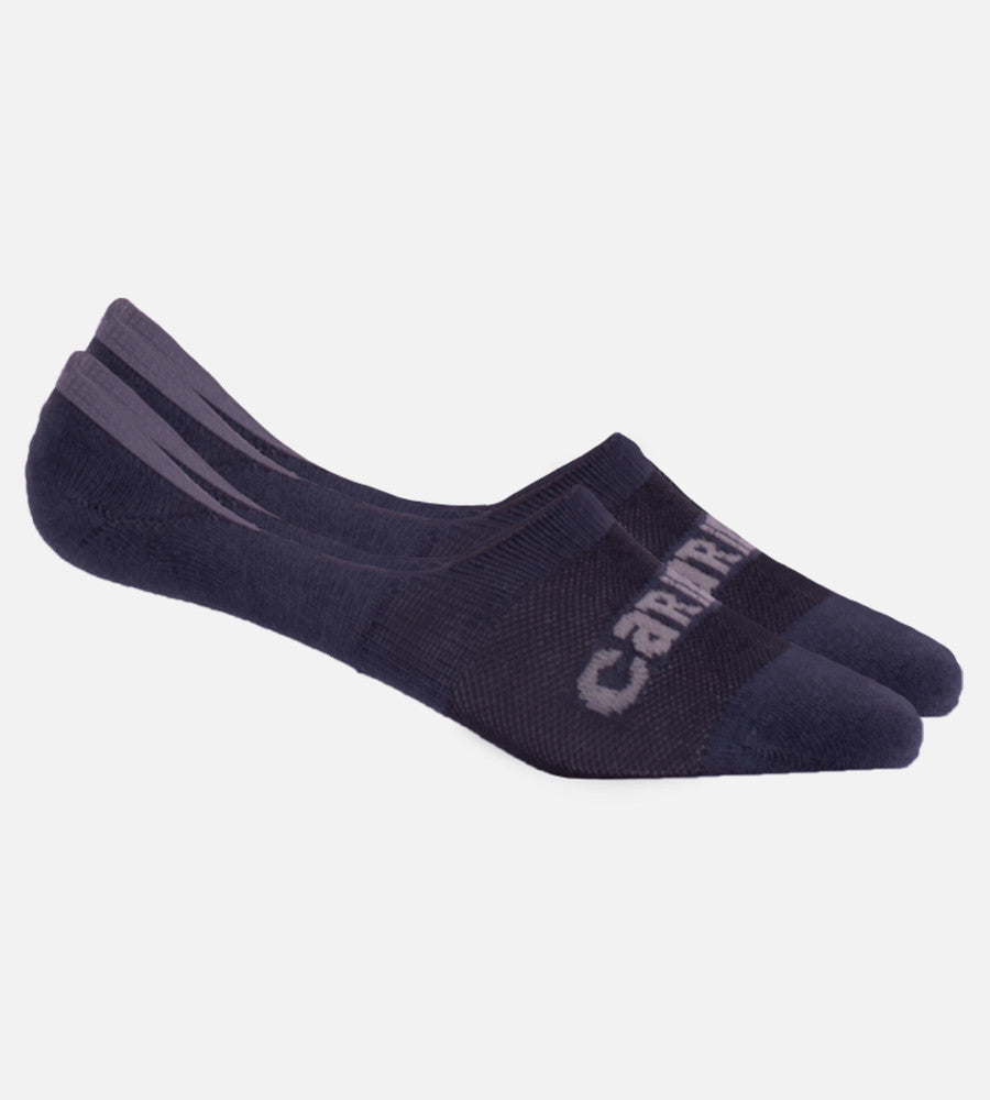 Gray no-show socks