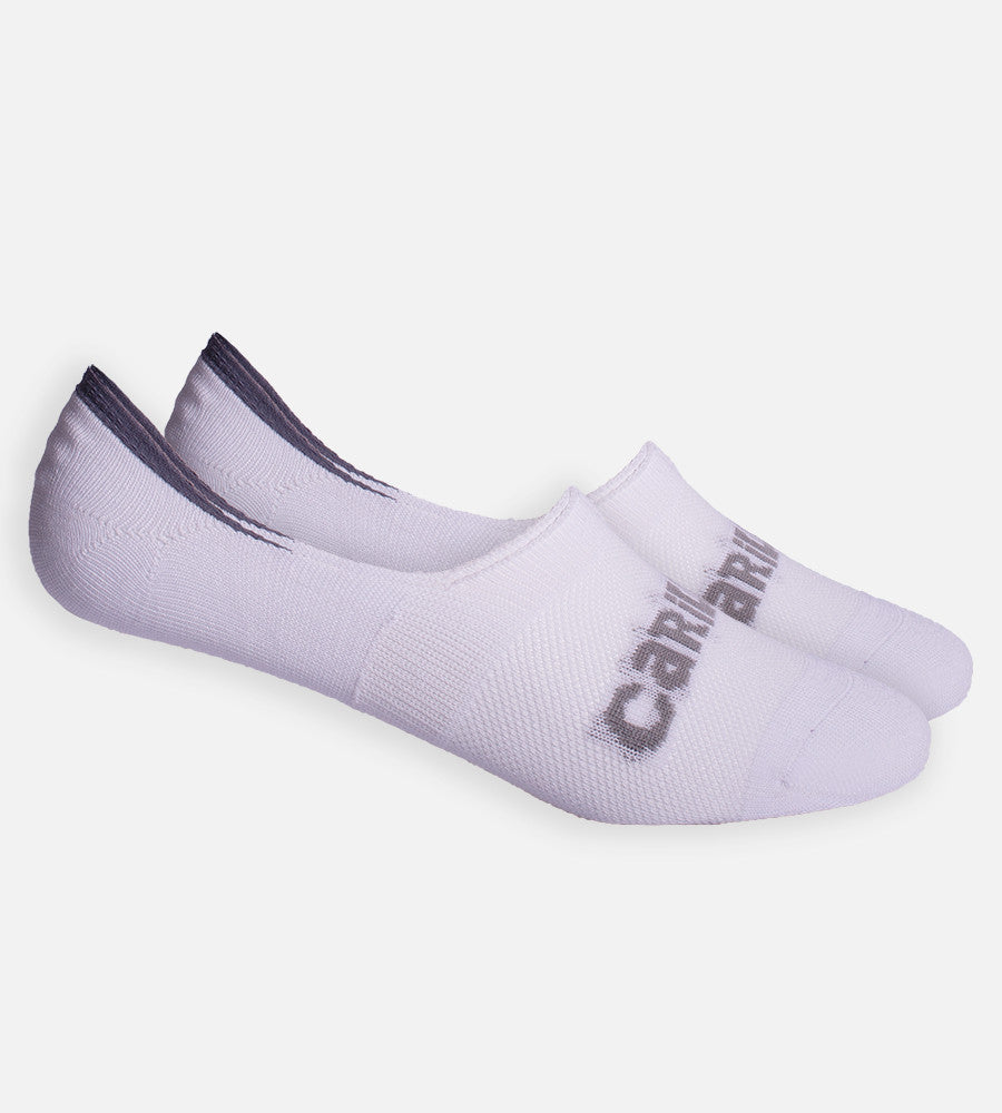White no-show socks
