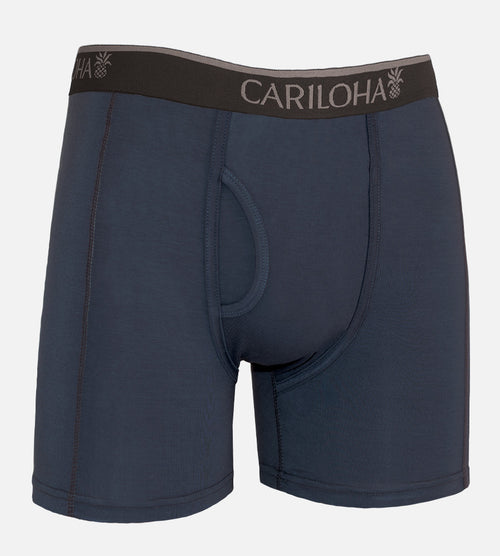 front view product shot steel blue boxer briefs