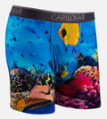 Bamboo Boxer Briefs - Ocean Scene — S
