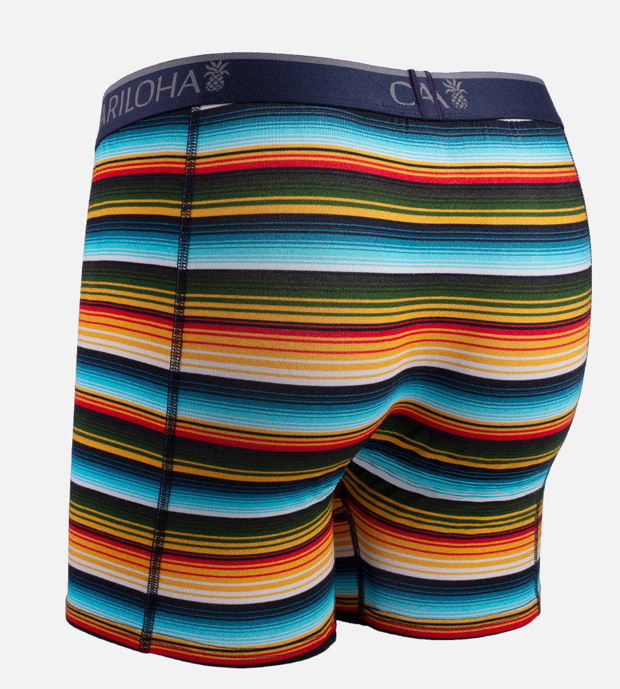 Falsa stripe bamboo boxers back