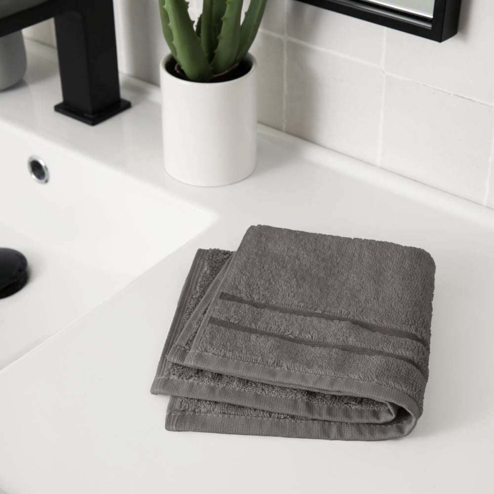 Bamboo Washcloth — Onyx