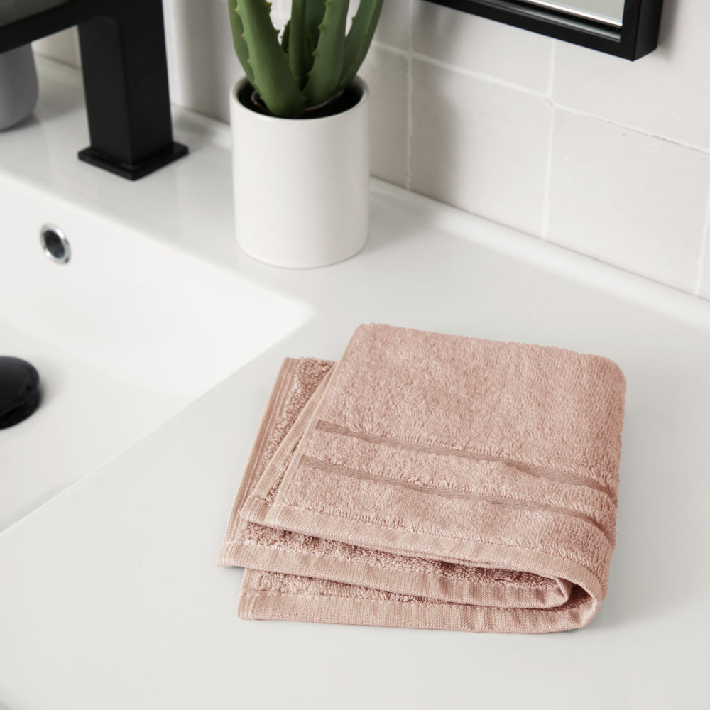 Bamboo Washcloth — Blush