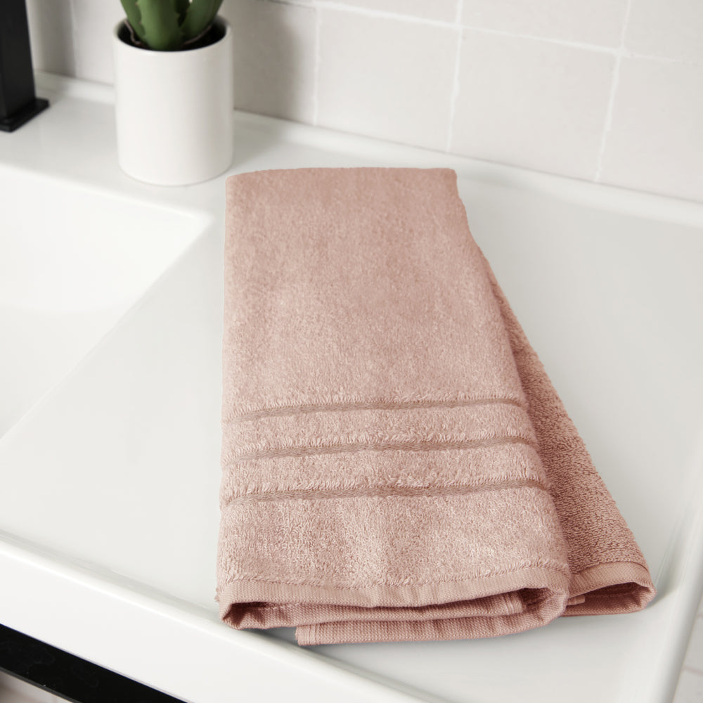 Bamboo Hand Towel — Blush