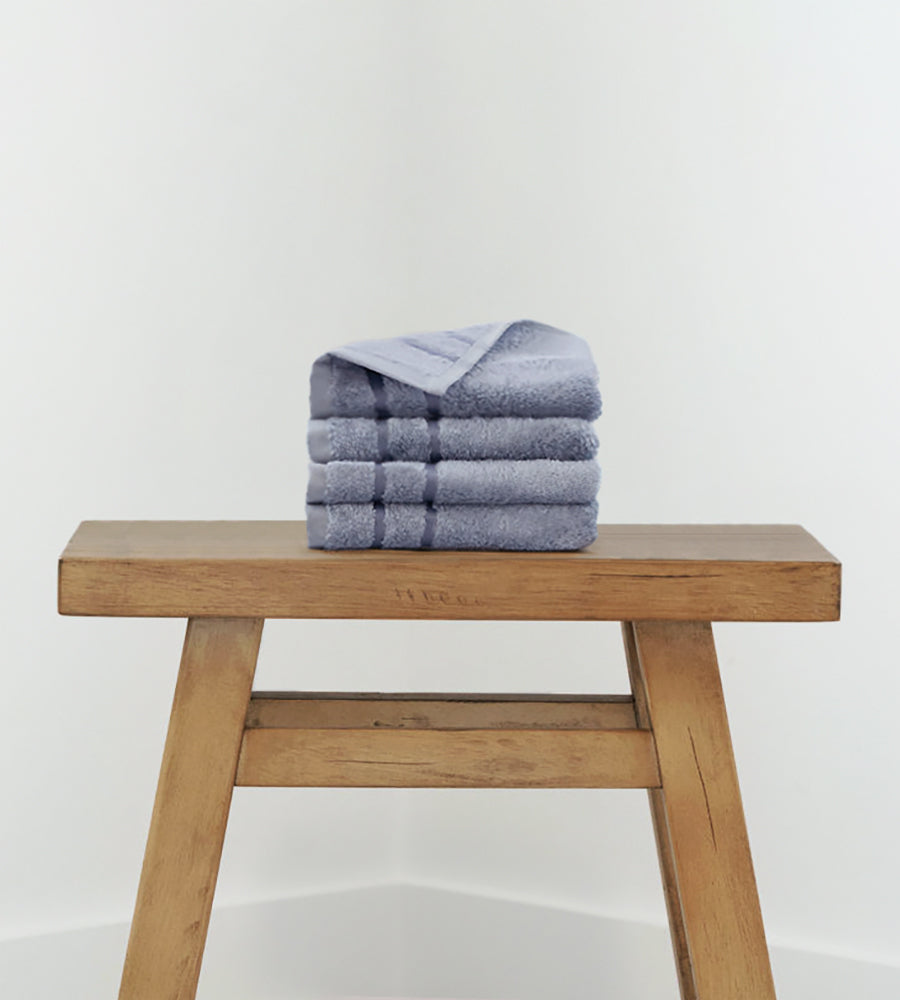 Bamboo Washcloth Set - 4 Piece — Blue Lagoon