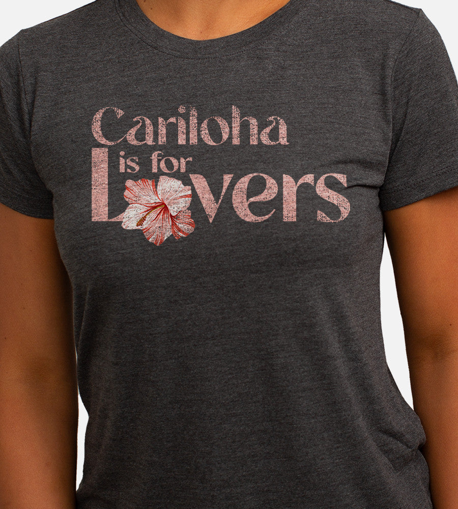 close-up on is for lovers design~Charcoal Heather