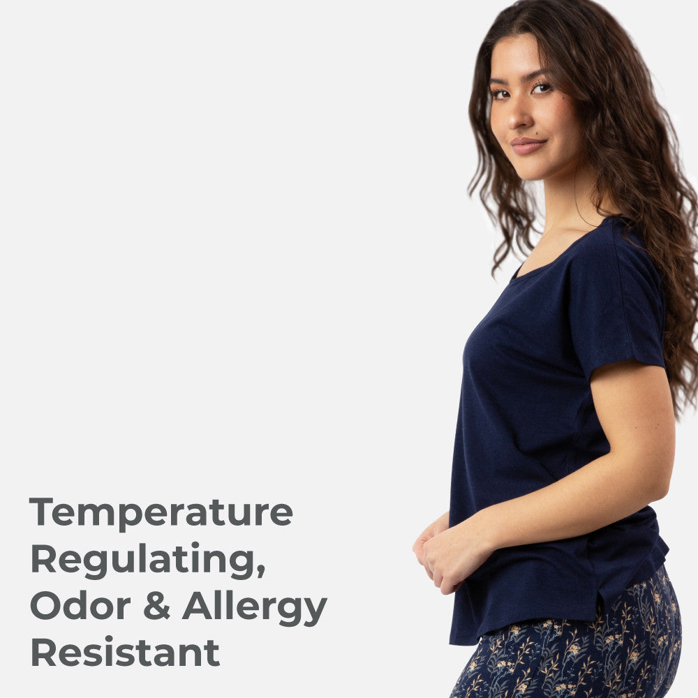 temperature regulating, odor & allergy resistant