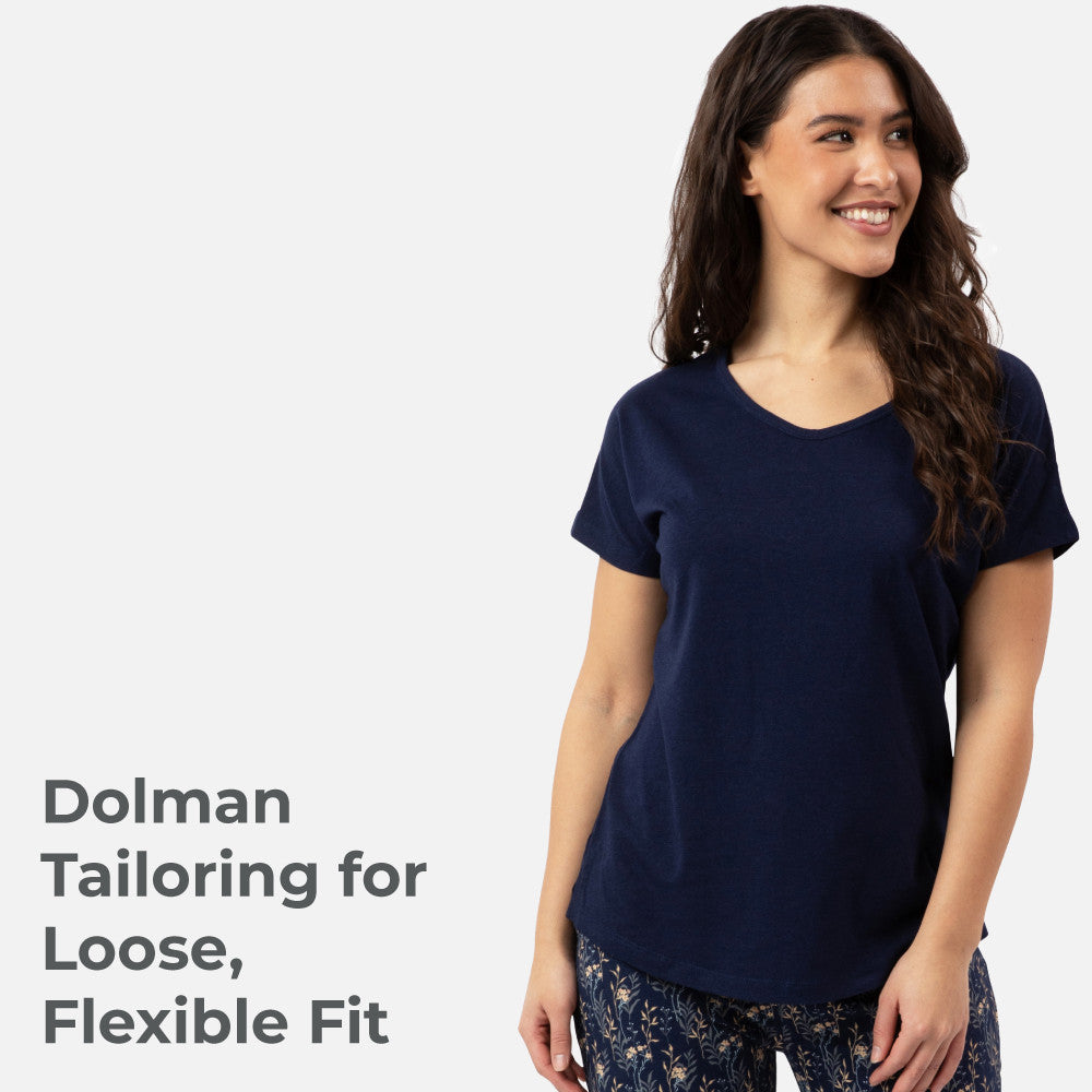 dolman tailoring for a loose, flexible fit