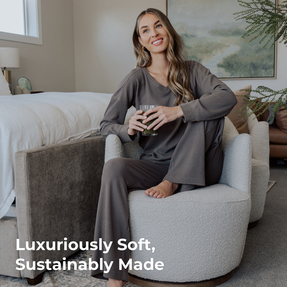 luxuriously soft, sustainably made