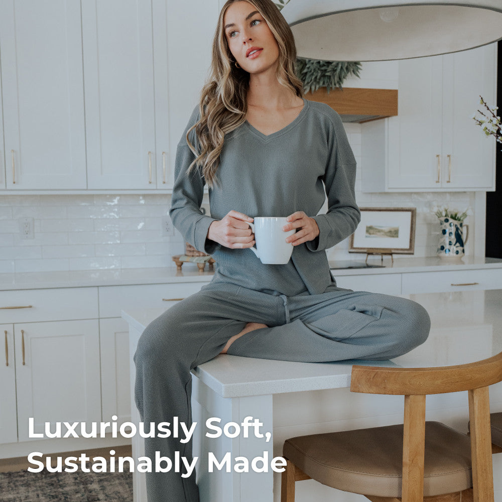 luxuriously soft, sustainably made